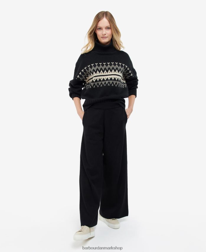 sort Cassius strik BR2BR21979 Kvinder Barbour tøj