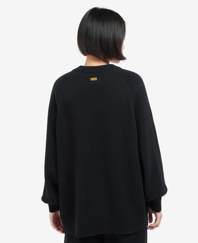 sort homerun strik BR2BR21985 Kvinder Barbour tøj