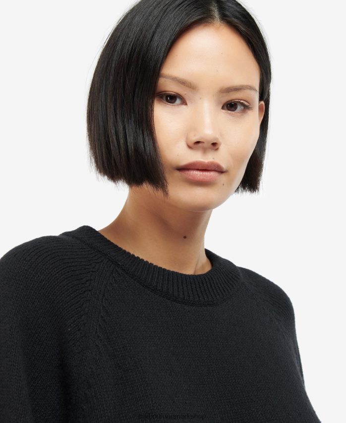 sort homerun strik BR2BR21985 Kvinder Barbour tøj