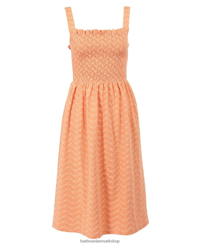 Fersken træ bakkekjole BR2BR21817 Kvinder Barbour tøj