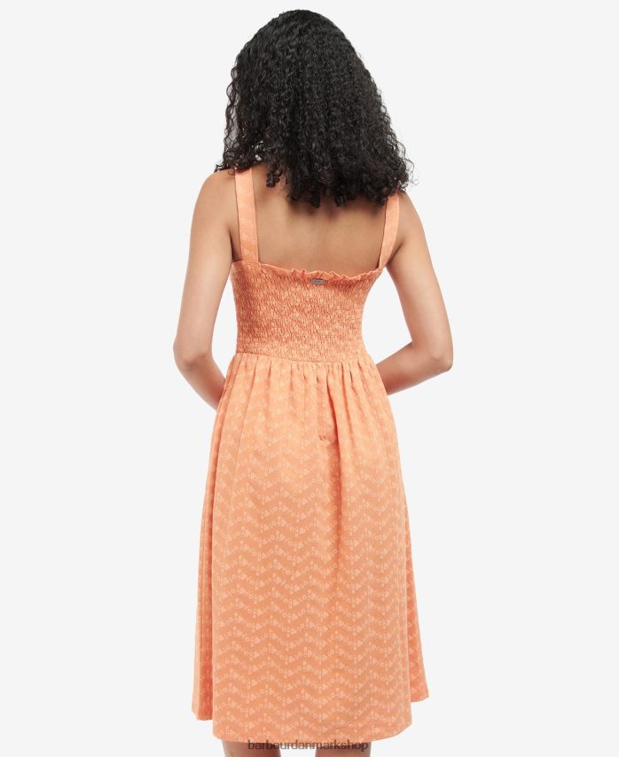 Fersken træ bakkekjole BR2BR21817 Kvinder Barbour tøj