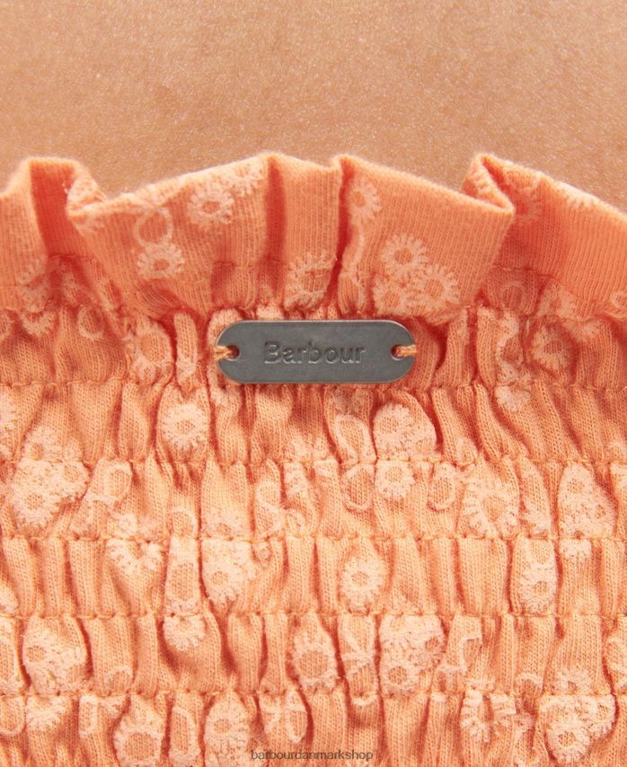 Fersken træ bakkekjole BR2BR21817 Kvinder Barbour tøj