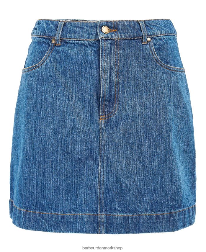 autentisk vask tidsel nederdel BR2BR21844 Kvinder Barbour tøj