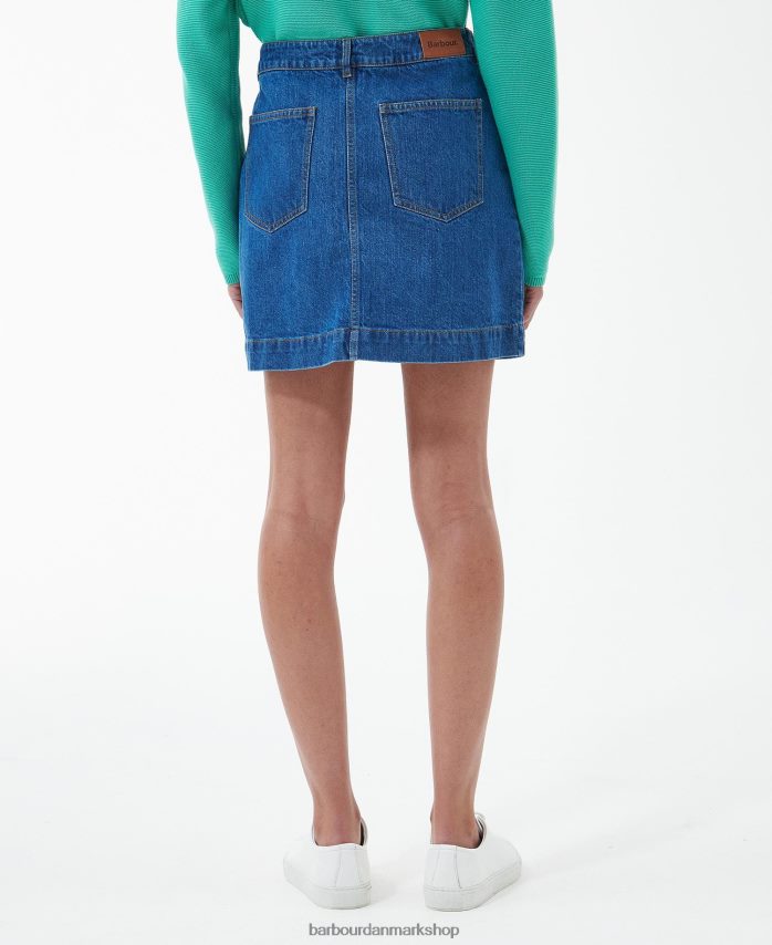 autentisk vask tidsel nederdel BR2BR21844 Kvinder Barbour tøj