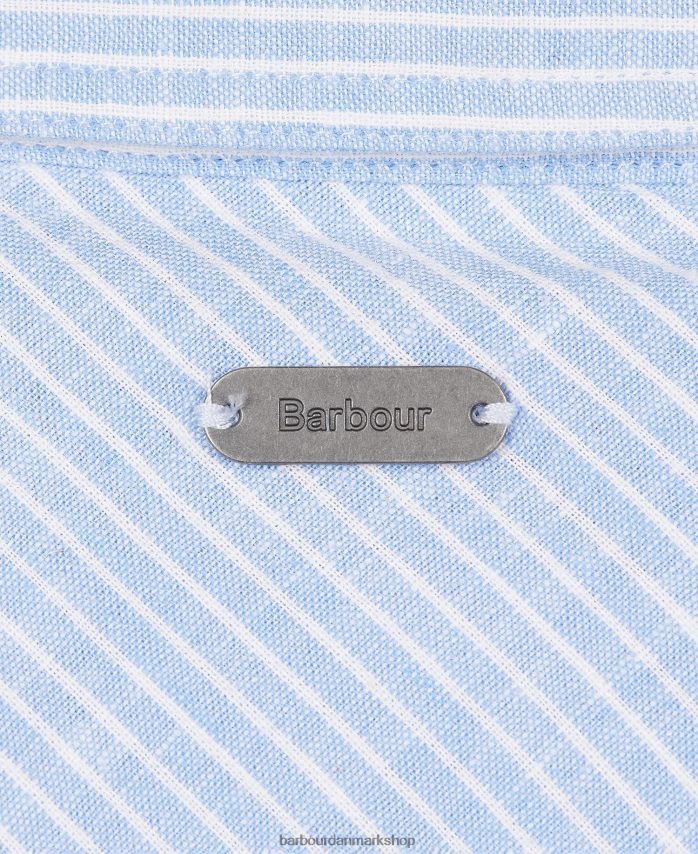 chambray seaglow kjole BR2BR21842 Kvinder Barbour tøj