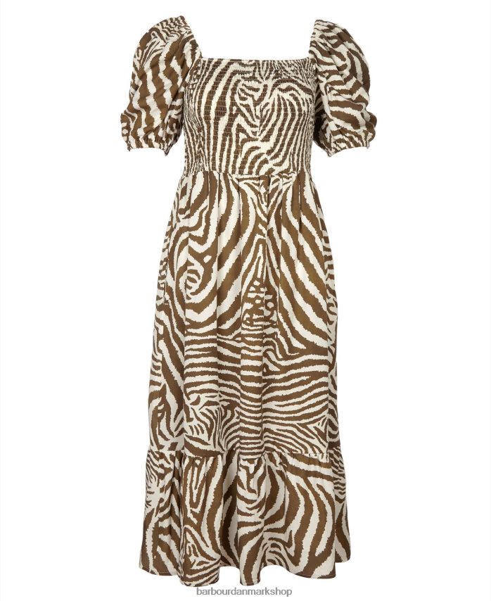 equus kakao martello kjole BR2BR21856 Kvinder Barbour x House of Hackney tøj