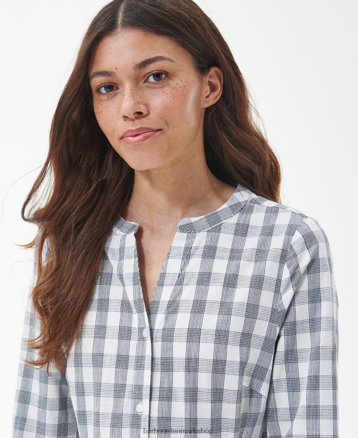 flådetjek seamills midikjole BR2BR21812 Kvinder Barbour tøj