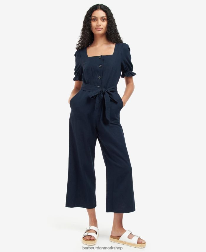 klassisk flåde leilani jumpsuit BR2BR21907 Kvinder Barbour tøj