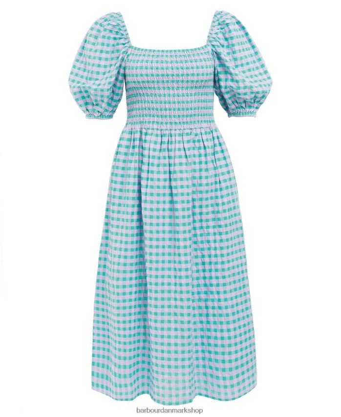 klassisk multi geranium midikjole BR2BR21848 Kvinder Barbour tøj