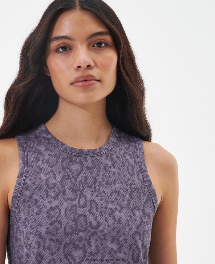 klassisk multi sanderson midikjole BR2BR21871 Kvinder Barbour tøj