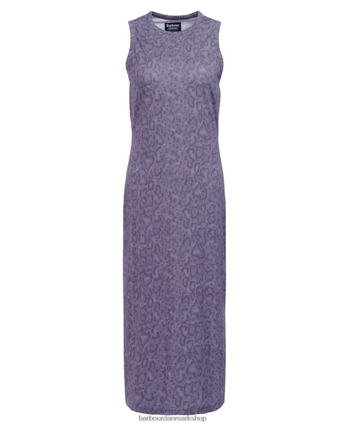 klassisk multi sanderson midikjole BR2BR21871 Kvinder Barbour tøj