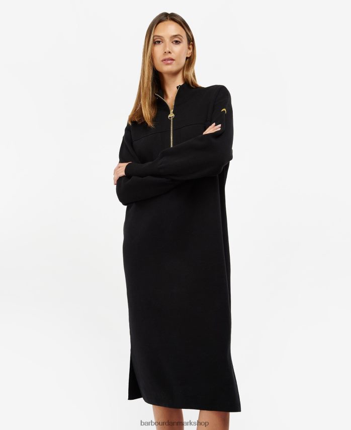 klassisk sort carmona kjole BR2BR21879 Kvinder Barbour tøj