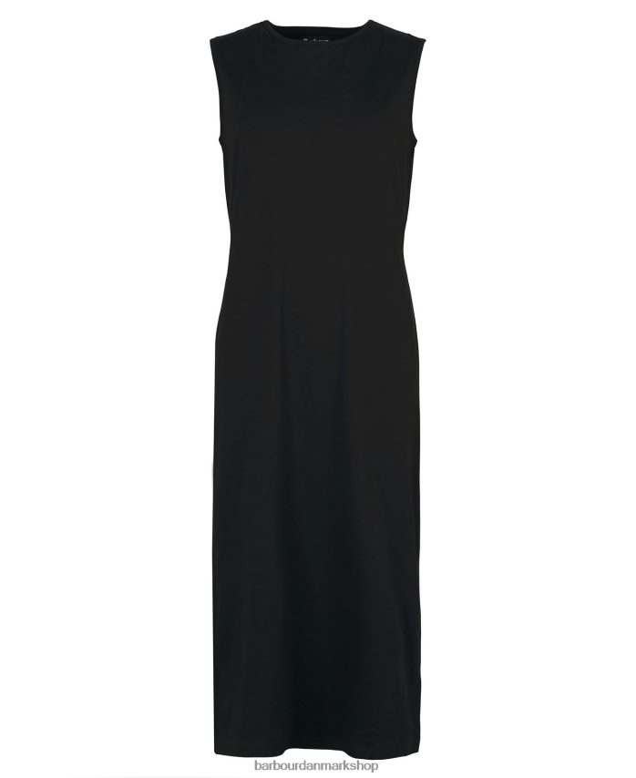 klassisk sort helbane jersey kjole BR2BR21873 Kvinder Barbour tøj