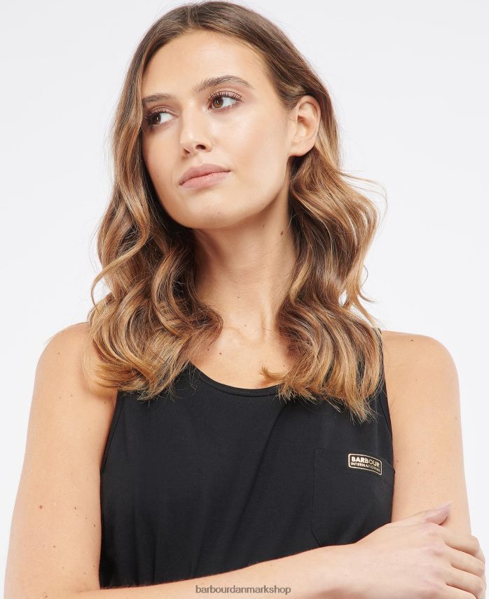 klassisk sort morgan kjole BR2BR21818 Kvinder Barbour tøj