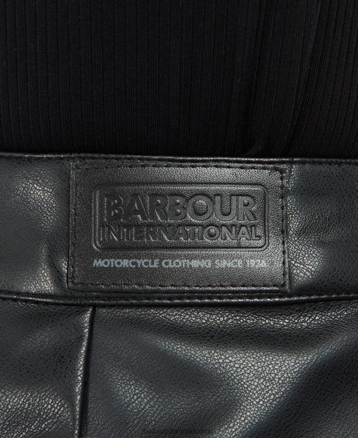 klassisk sort napier nederdel BR2BR21910 Kvinder Barbour tøj