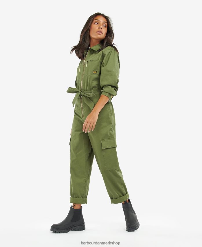 midnatsgrøn rossin jumpsuit BR2BR21839 Kvinder Barbour tøj