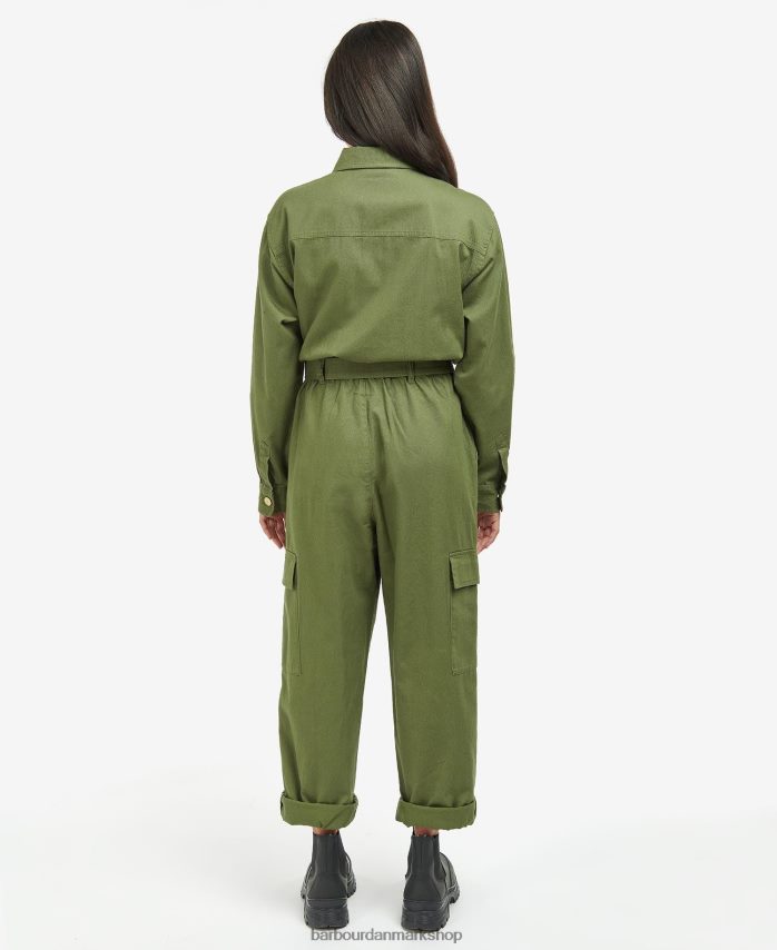 midnatsgrøn rossin jumpsuit BR2BR21839 Kvinder Barbour tøj