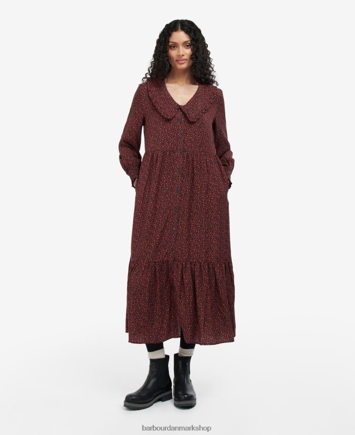 multi-blomstret anglesey kjole BR2BR21876 Kvinder Barbour tøj
