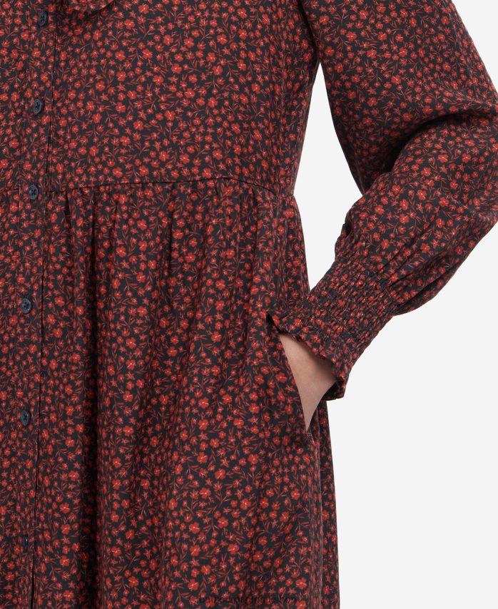 multi-blomstret anglesey kjole BR2BR21876 Kvinder Barbour tøj