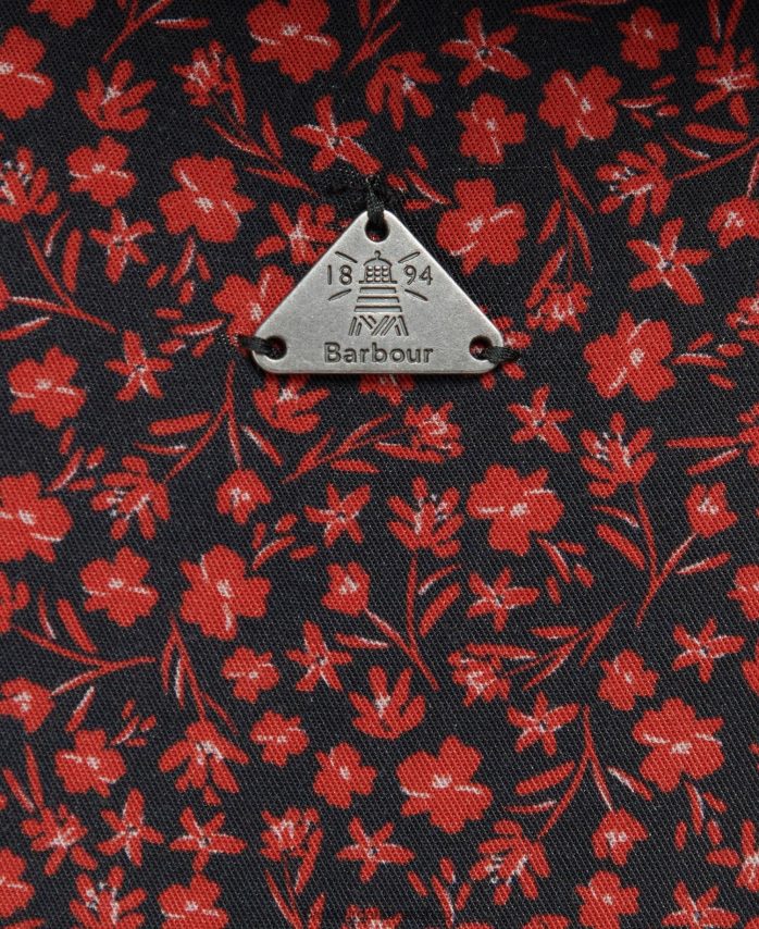 multi-blomstret anglesey kjole BR2BR21876 Kvinder Barbour tøj