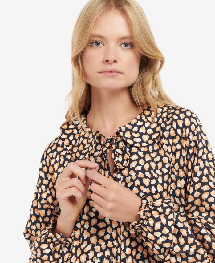 multi lys apia kjole BR2BR21865 Kvinder Barbour tøj