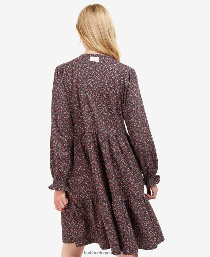 multi lys dana kjole BR2BR21889 Kvinder Barbour tøj