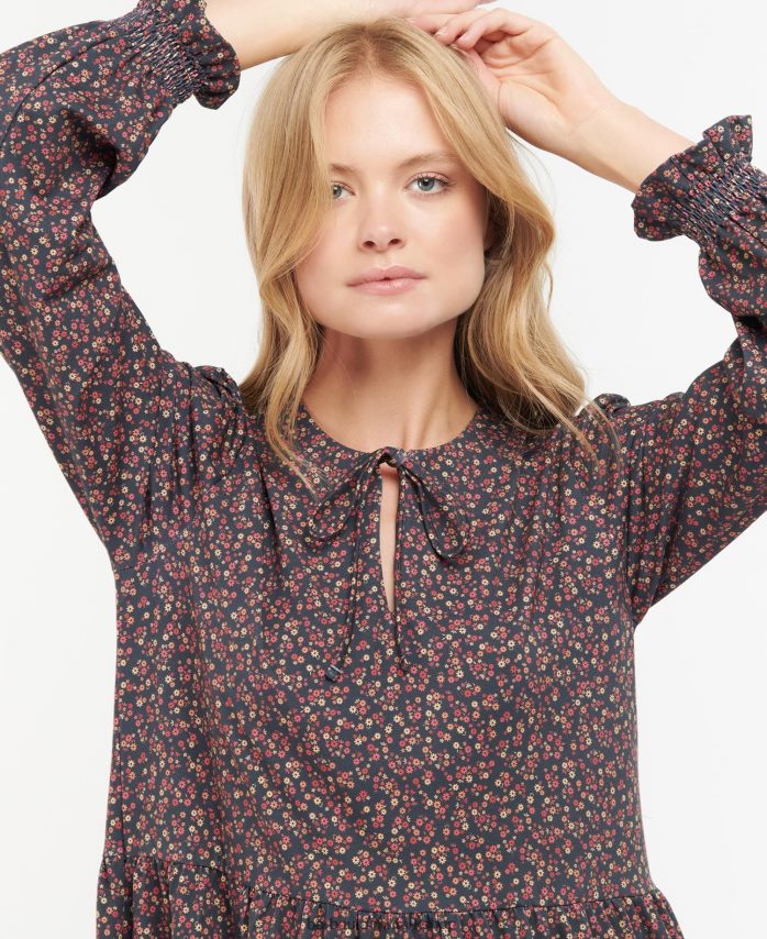 multi lys dana kjole BR2BR21889 Kvinder Barbour tøj