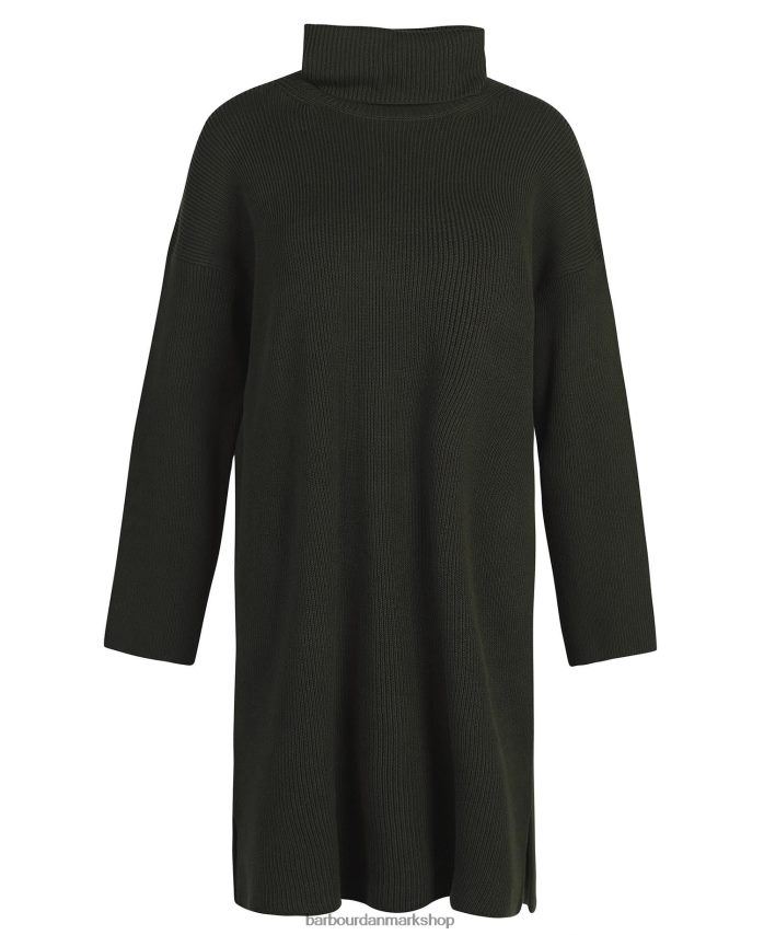 oliven sy kjole BR2BR21877 Kvinder Barbour tøj