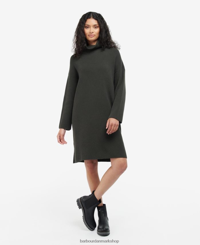 oliven sy kjole BR2BR21877 Kvinder Barbour tøj