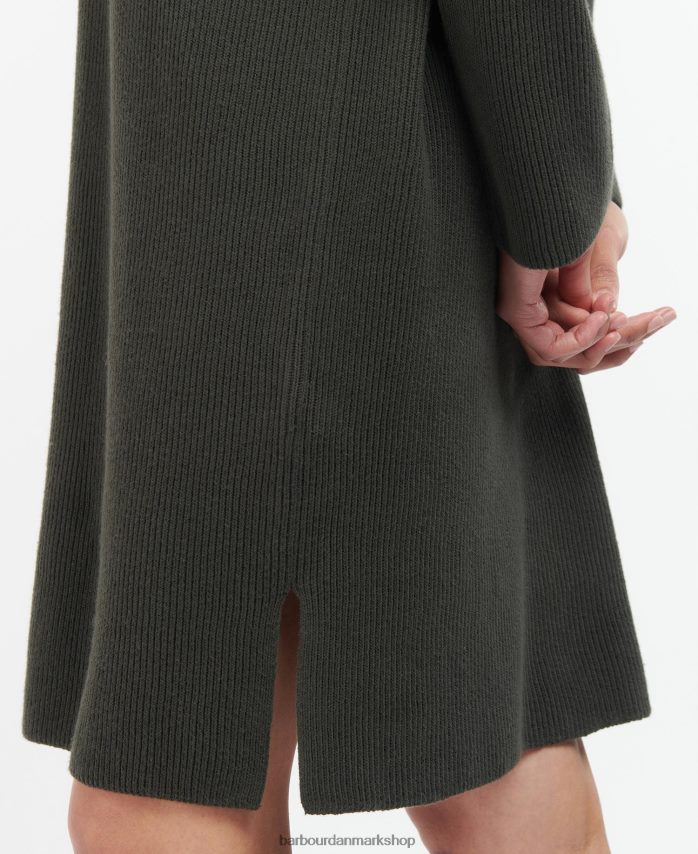 oliven sy kjole BR2BR21877 Kvinder Barbour tøj