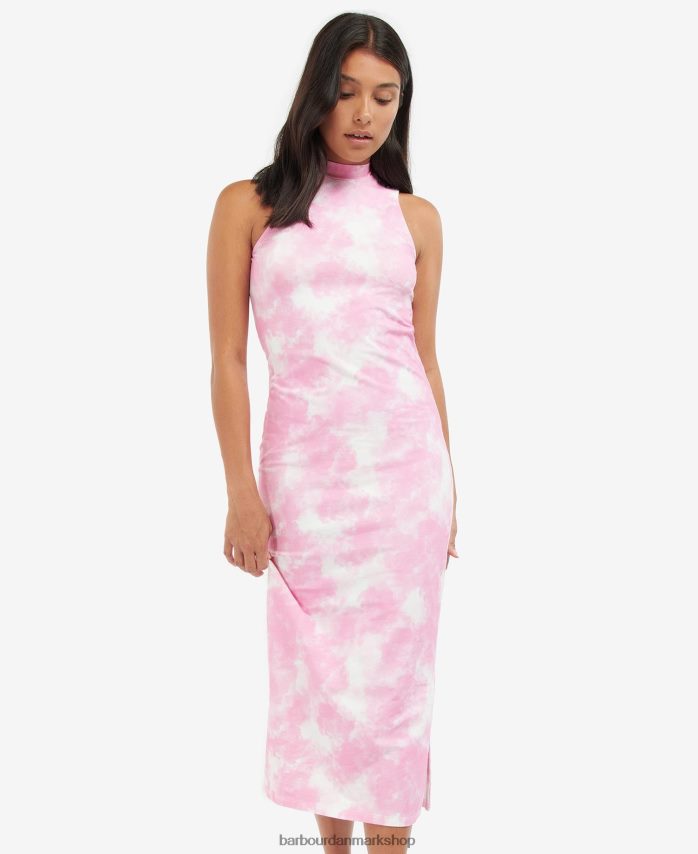 pink crush multi chinetti kjole BR2BR21894 Kvinder Barbour tøj