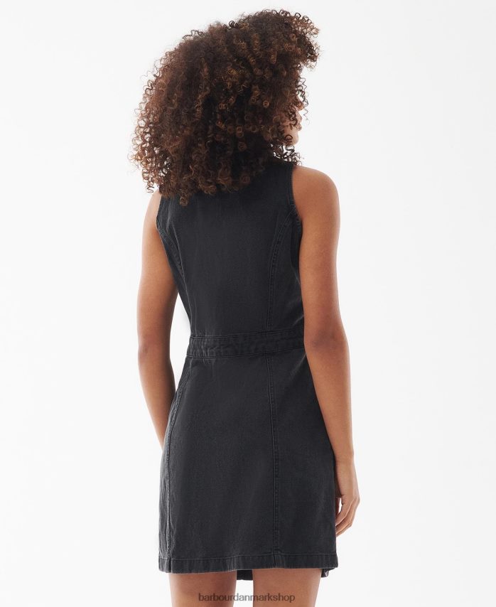sommer sort lockhart kjole BR2BR21841 Kvinder Barbour tøj