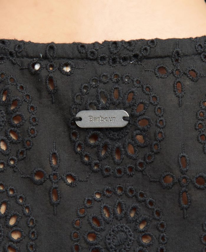 sort christie kjole BR2BR21899 Kvinder Barbour tøj