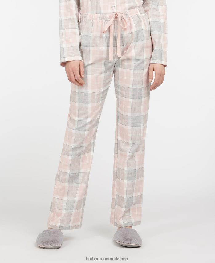 lyserød tartan nancy pj bukser BR2BR22036 Kvinder Barbour tøj