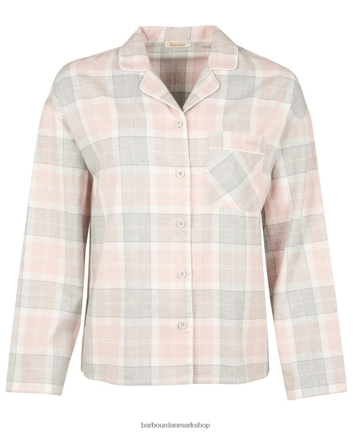 lyserød tartan schlafanzug-set ellery BR2BR22038 Kvinder Barbour tøj
