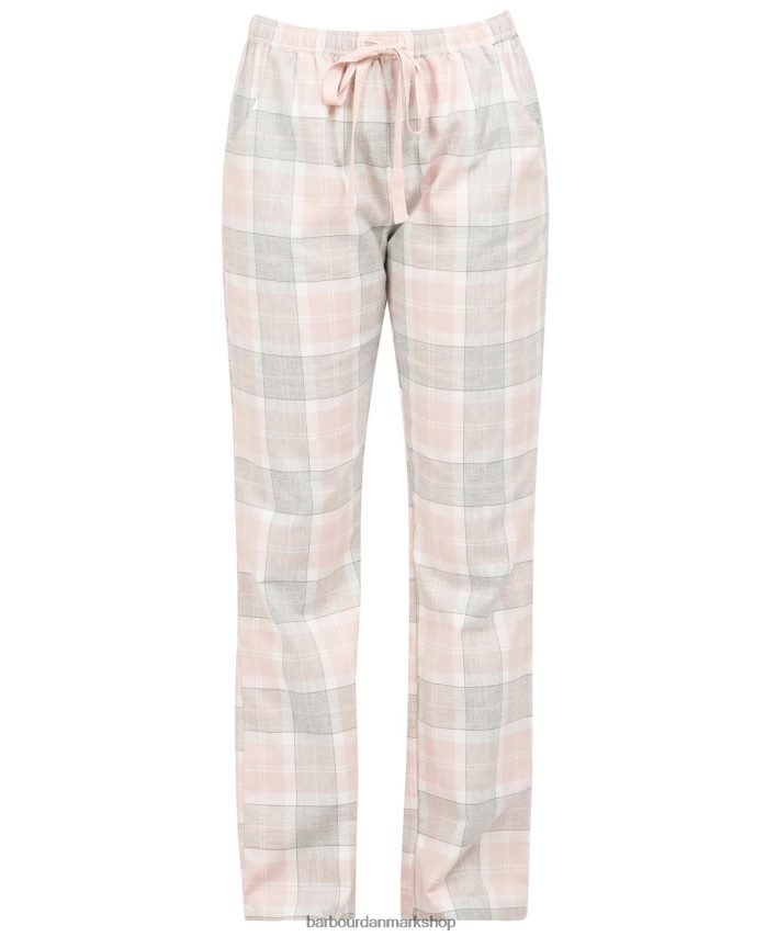 lyserød tartan schlafanzug-set ellery BR2BR22038 Kvinder Barbour tøj