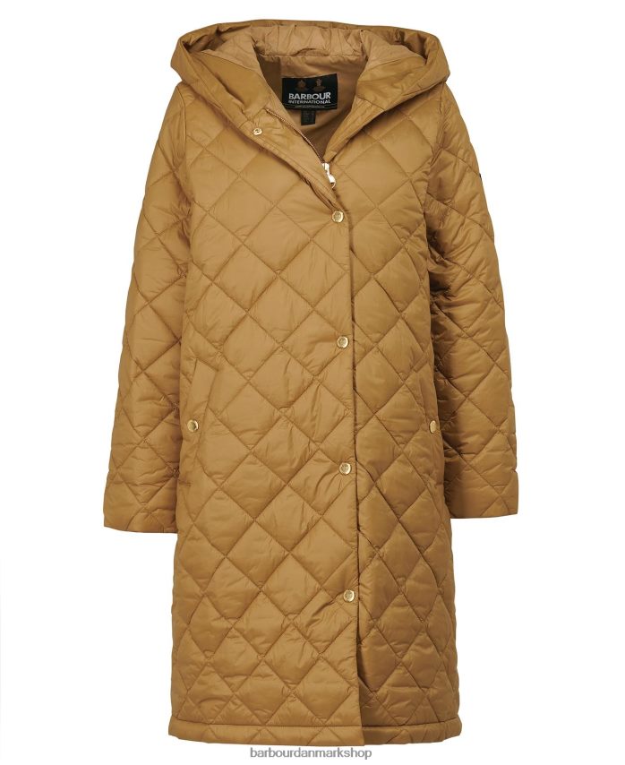 brændt aske rockhampton quiltet jakke BR2BR21466 Kvinder Barbour tøj