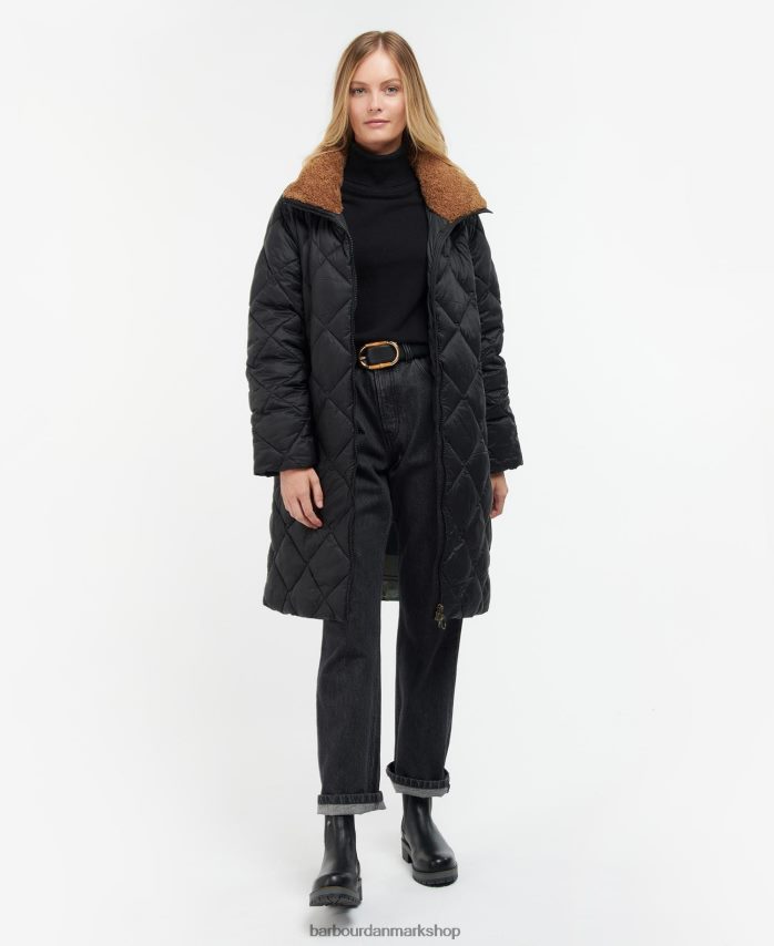 bregneblad/klassisk tartan kilmory quiltet jakke BR2BR21516 Kvinder Barbour tøj