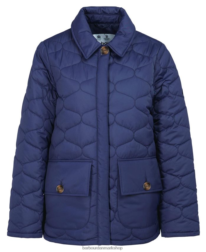 evig blæk leilani quiltet jakke BR2BR21498 Kvinder Barbour tøj