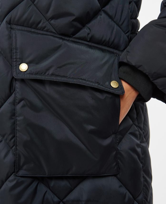 klassisk sort gotland quiltet jakke BR2BR21440 Kvinder Barbour tøj