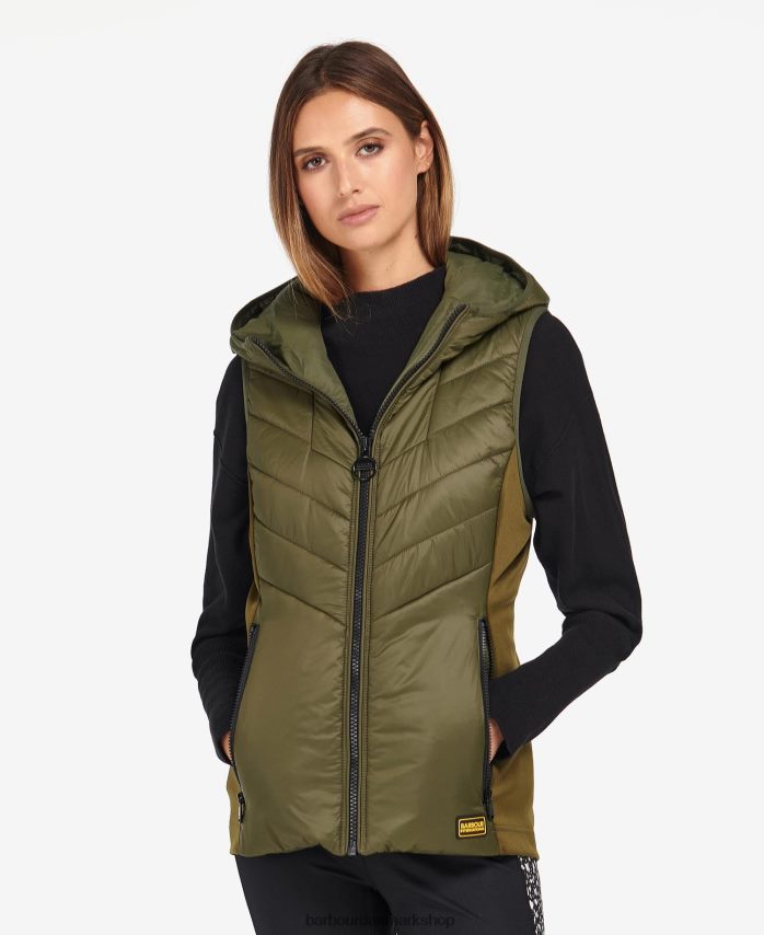 klassisk sort lando quiltet vest BR2BR21464 Kvinder Barbour tøj