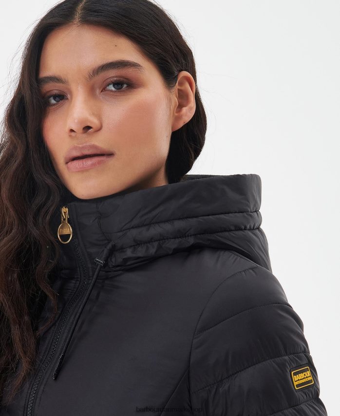 klassisk sort sanderson quiltet jakke BR2BR21460 Kvinder Barbour tøj