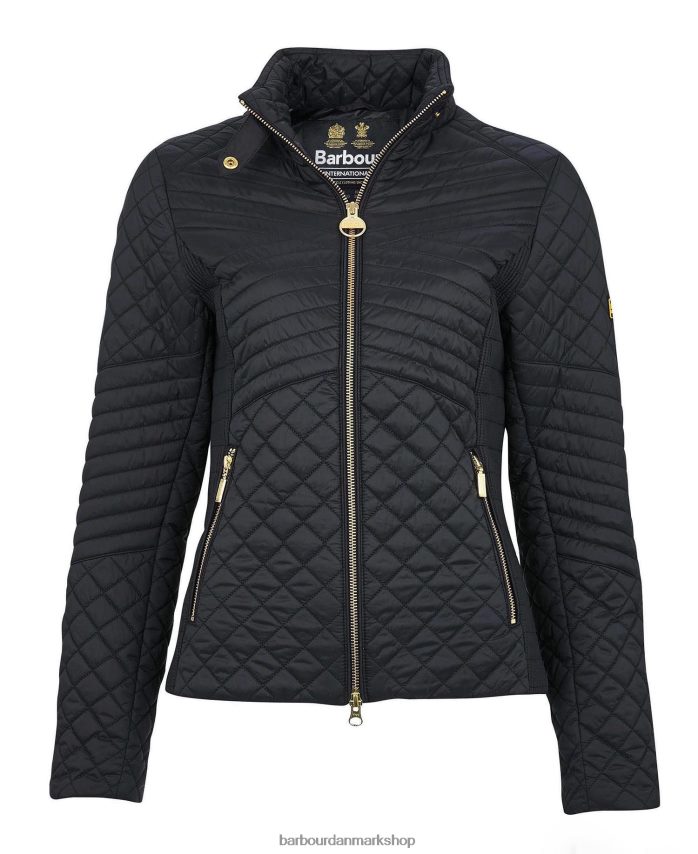 lys armygrøn formation quiltet jakke BR2BR21490 Kvinder Barbour tøj