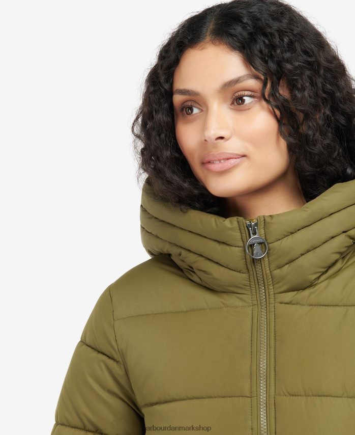 mørk flåde saunton quiltet jakke BR2BR21518 Kvinder Barbour tøj