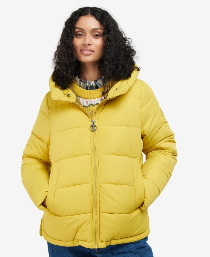 mørk flåde saunton quiltet jakke BR2BR21520 Kvinder Barbour tøj