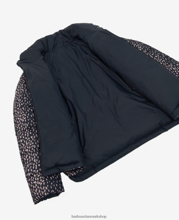 mørk navy hjorte/mørk navy marin quiltet jakke BR2BR21448 Kvinder Barbour tøj