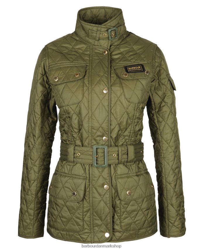 midnatsgrøn international quiltet jakke BR2BR21483 Kvinder Barbour tøj