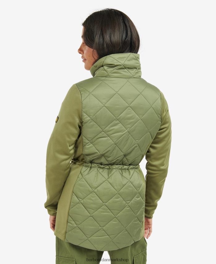 midnatsgrøn jensons quiltet jakke BR2BR21491 Kvinder Barbour tøj