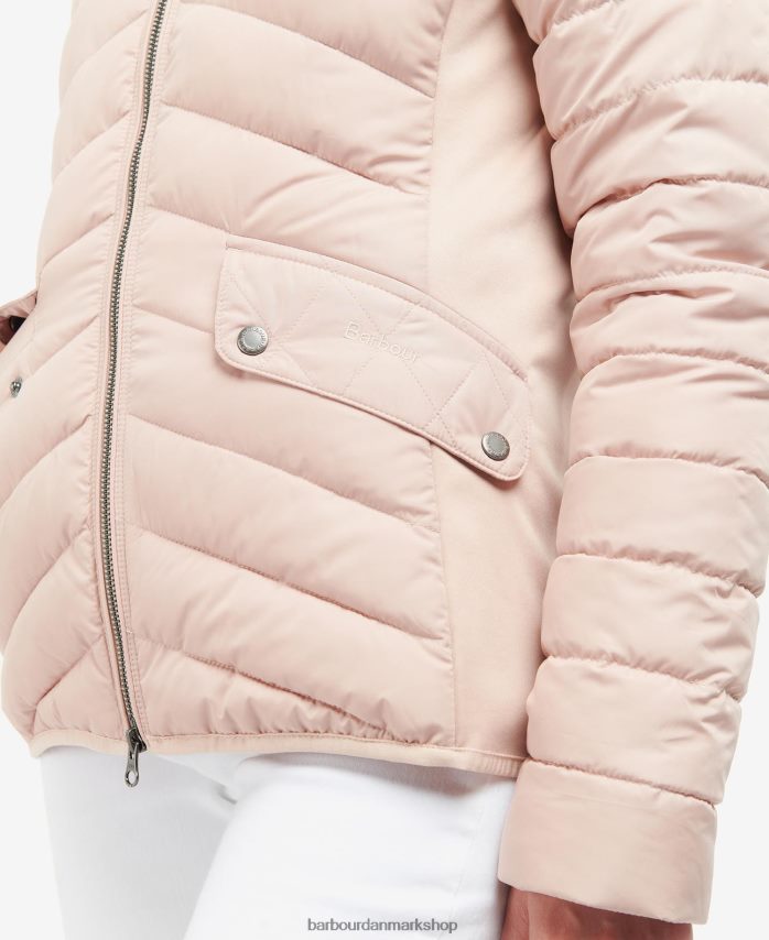 oliven/oliven mergel stræk kavaleri quiltet jakke BR2BR21437 Kvinder Barbour tøj