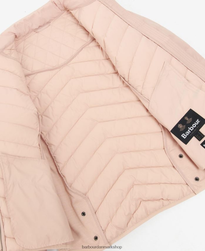 oliven/oliven mergel stræk kavaleri quiltet jakke BR2BR21437 Kvinder Barbour tøj